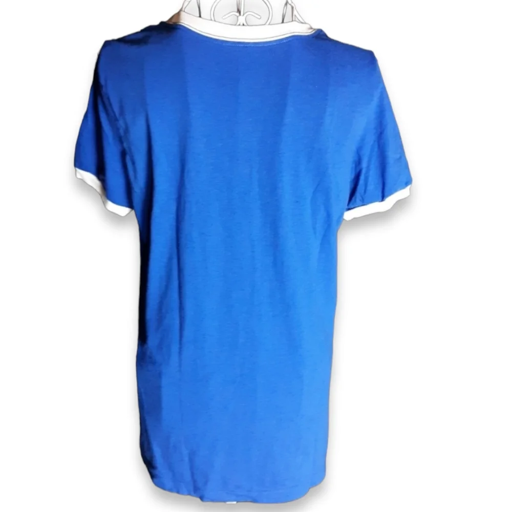 Nike LA Dodgers Slim Fit Blue Tee SZ XL.